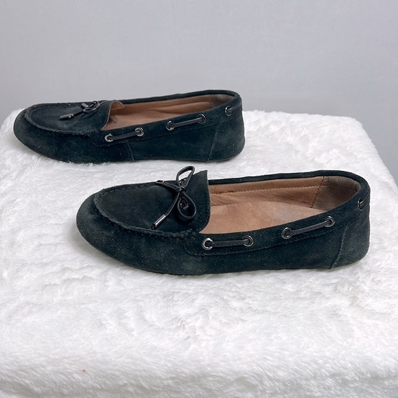 Vionic Black Leather Suede Virginia Loafer size 8.5 - Picture 3 of 11